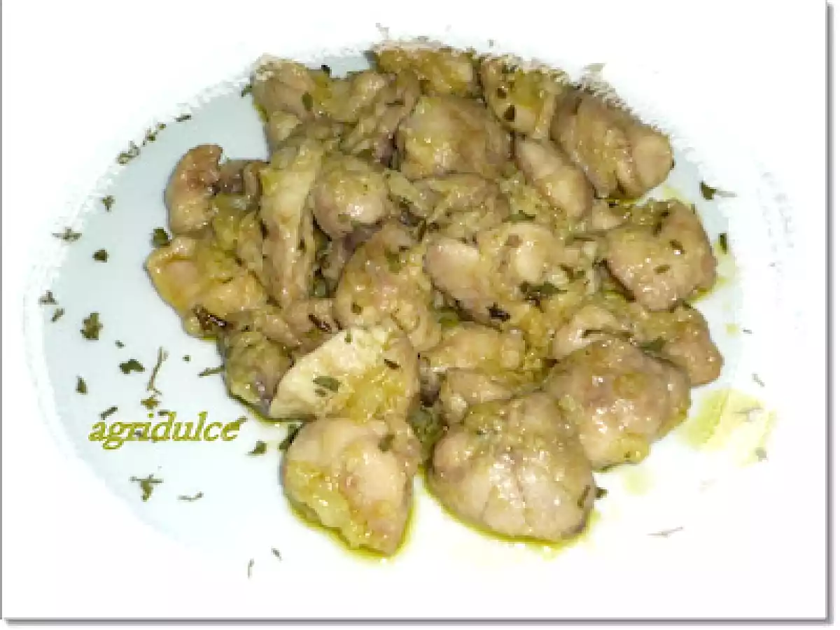 MOLLEJAS A LA MONTAÑESA