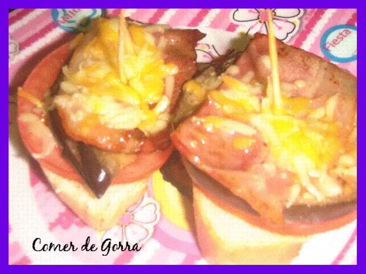 Montadito de Berenjena