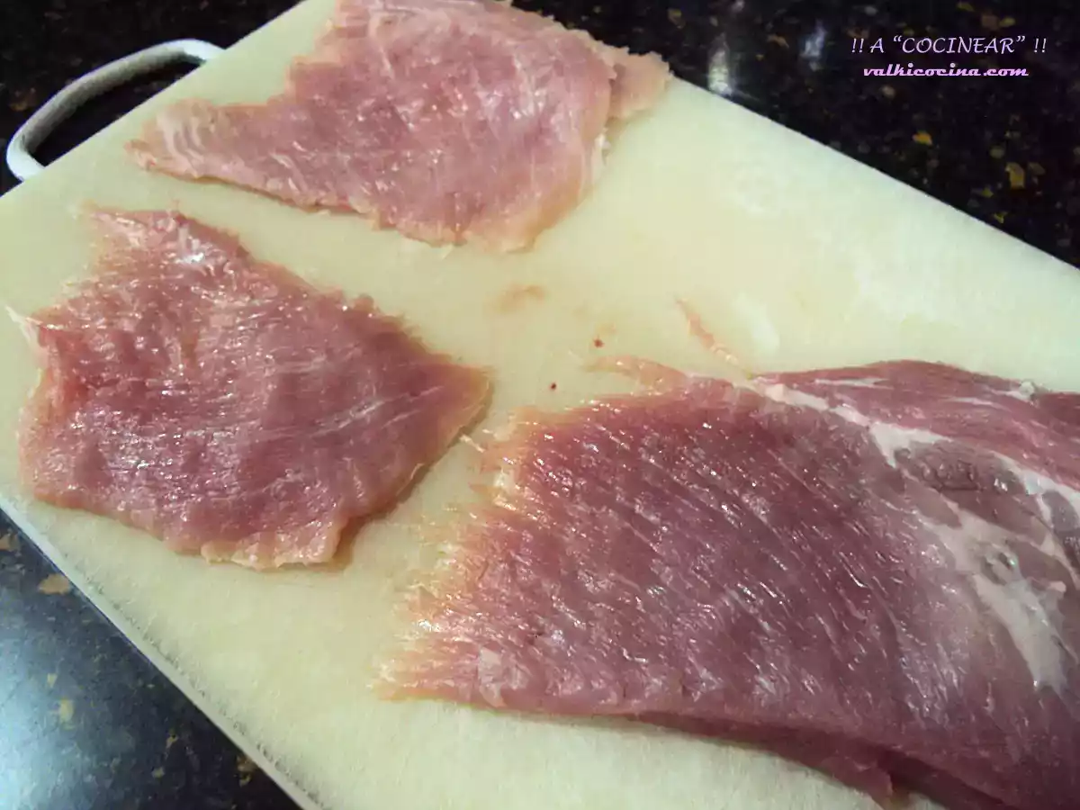 Montadito de secreto de cerdo y queso Cheddar - foto 5