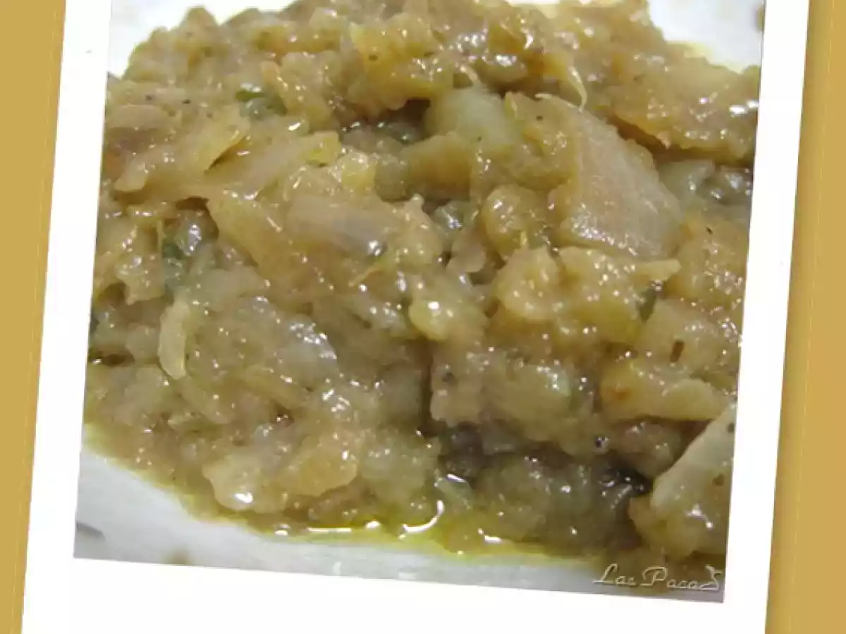 Morcilla de berenjena (thermomix)