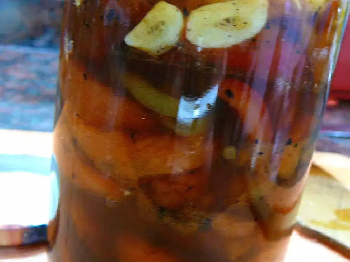 Morrones o pimientos caramelizados