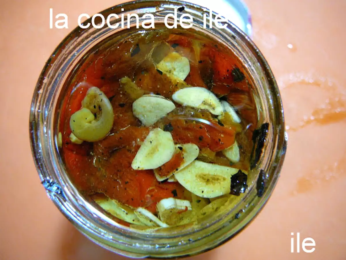 Morrones o pimientos caramelizados - foto 3