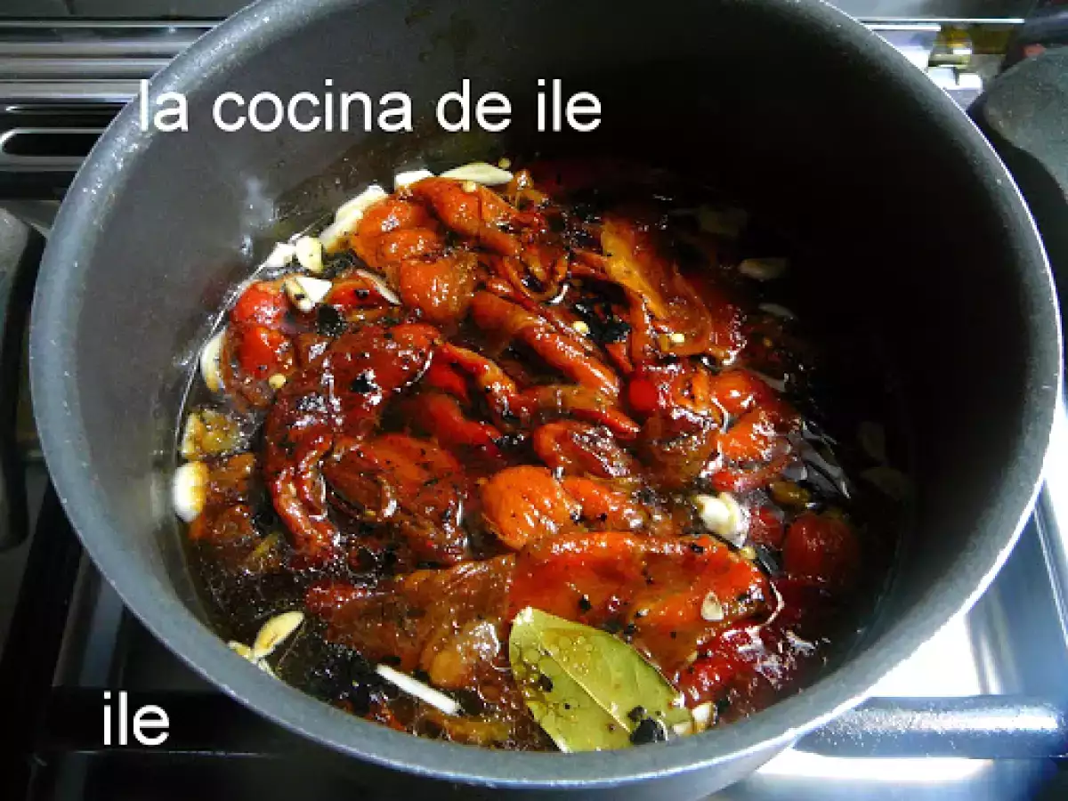 Morrones o pimientos caramelizados - foto 4