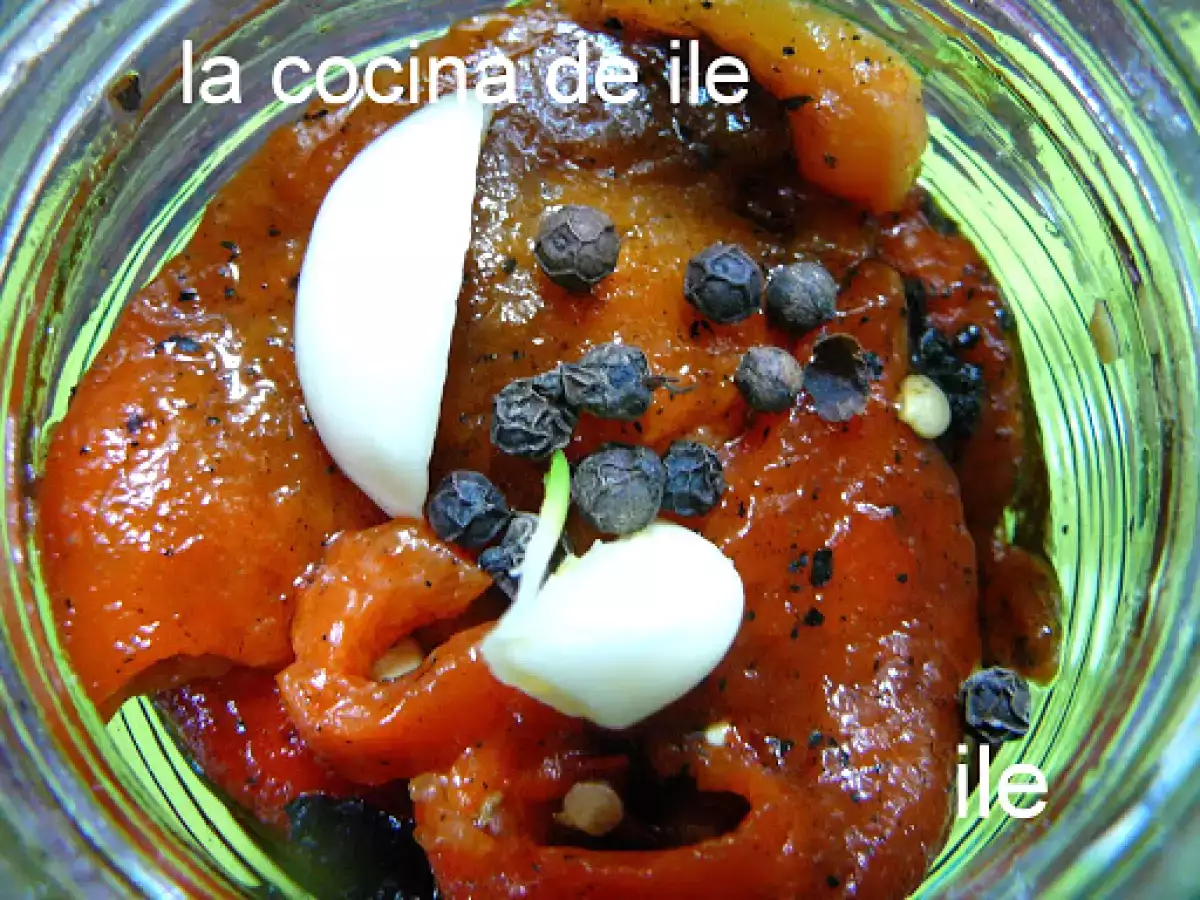 Morrones o pimientos en conserva de aceite - foto 8