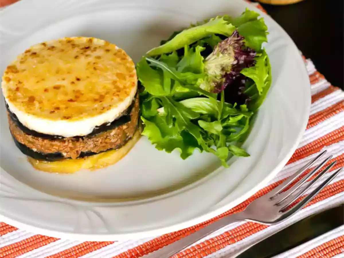 Moussaka griega sin gluten
