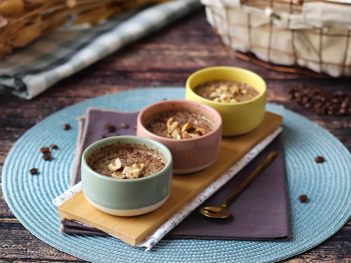 Mousse de café con tofu sedoso: 3 ingredientes, sin huevos ni nata - foto 2