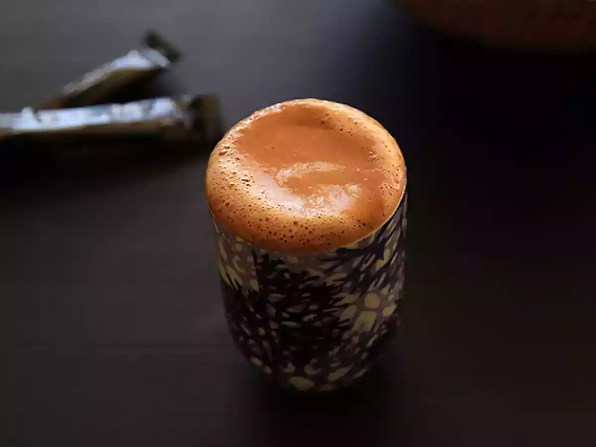 Mousse de café express - 3 ingredientes