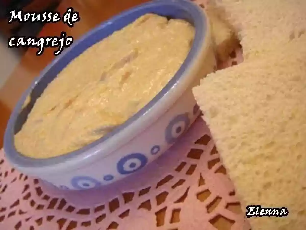 Mousse de cangrejo