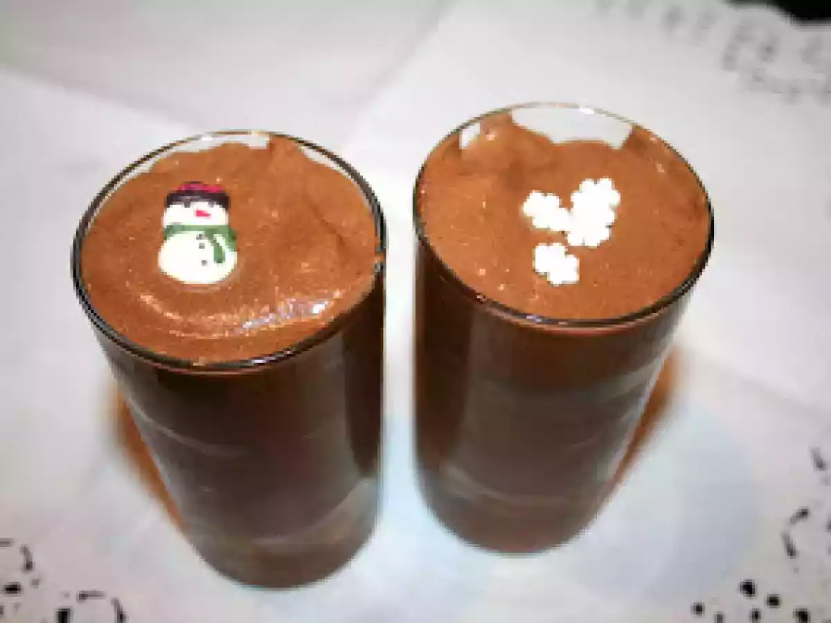 Mousse de chocolate con bizcocho sabor naranja - foto 2