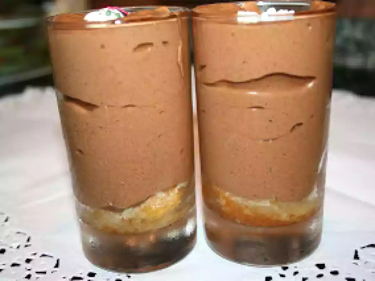 Mousse de chocolate con bizcocho sabor naranja - foto 3