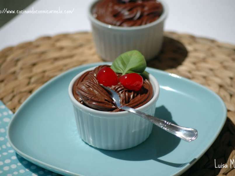 Mousse de chocolate con cardamomo y canela. - foto 2