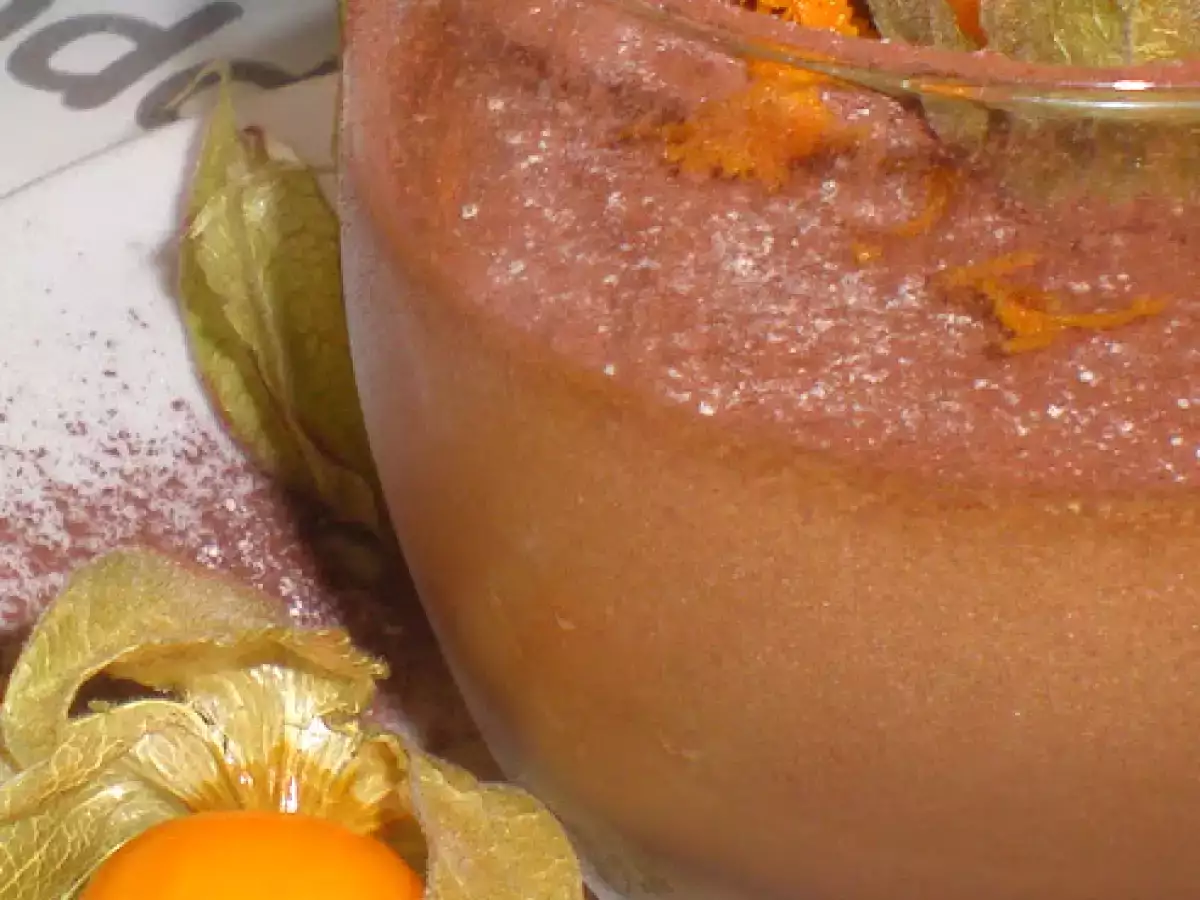 Mousse de chocolate-naranja-Physalis / mousse au chocolat-orange-physalis - foto 4