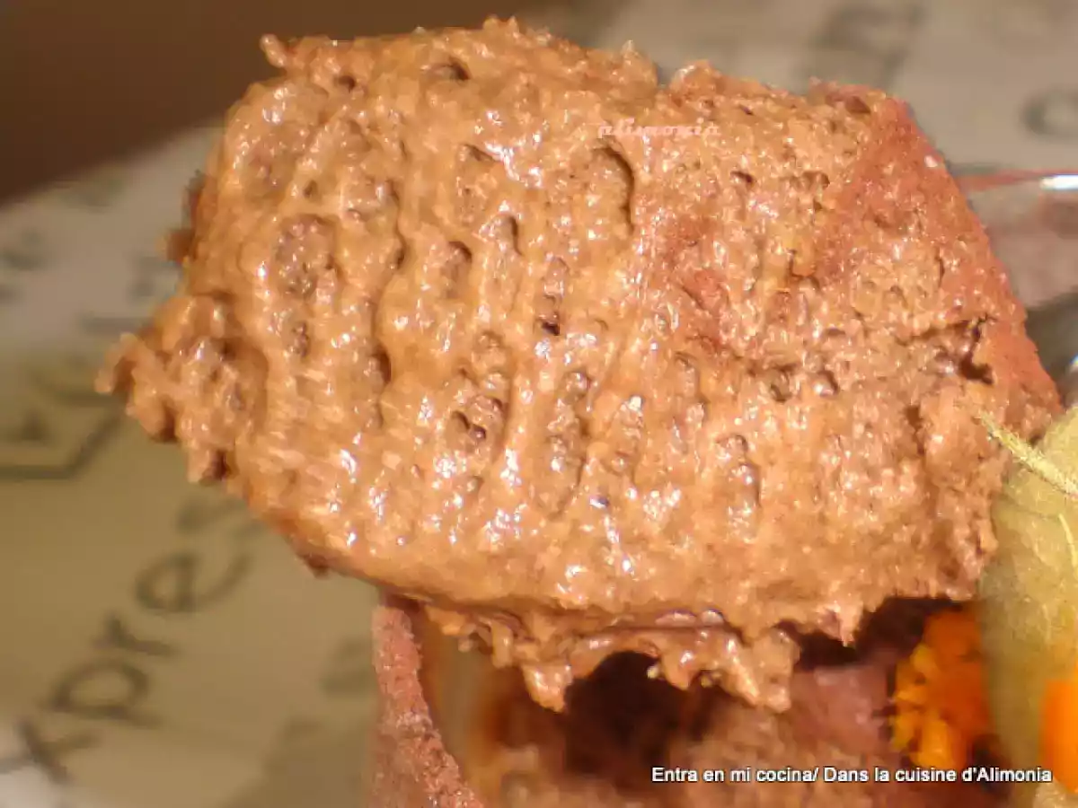 Mousse de chocolate-naranja-Physalis / mousse au chocolat-orange-physalis - foto 6