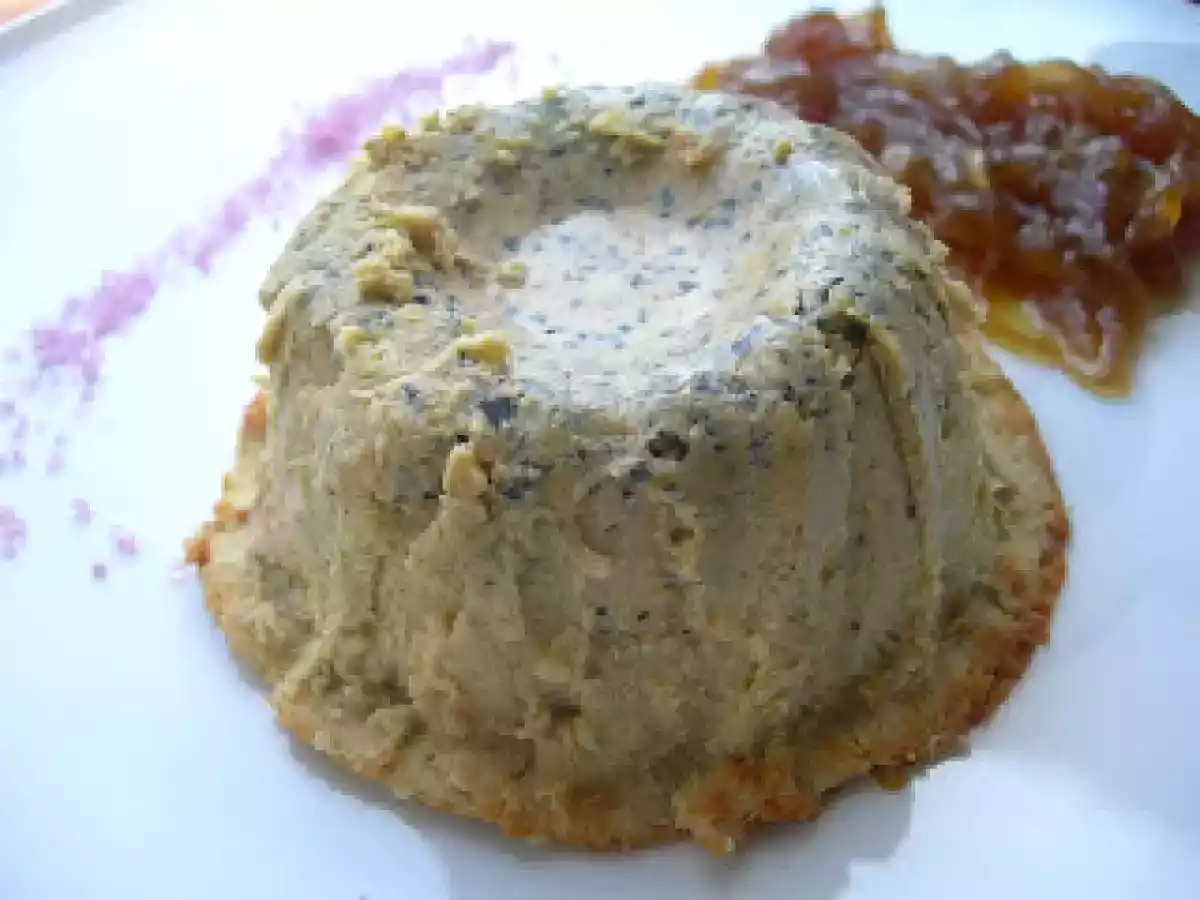 Mousse de foie con cebolla caramelizada. Paso a paso.