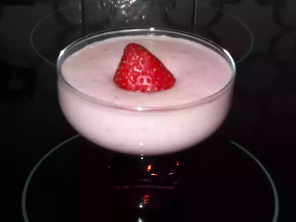 MOUSSE DE FRESA