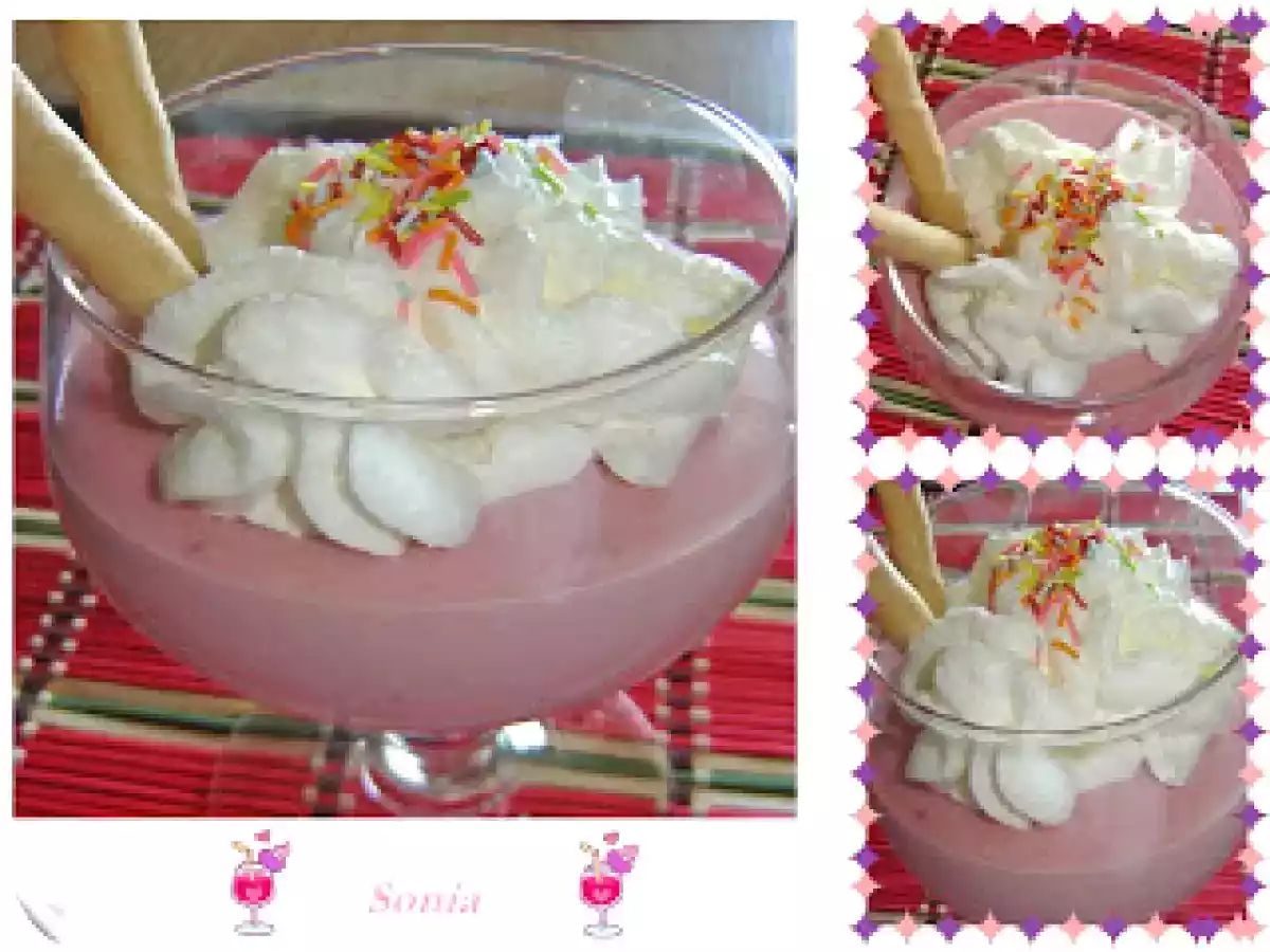 MOUSSE DE FRESA