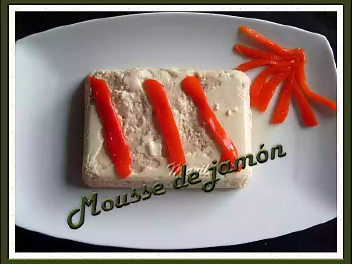 MOUSSE DE JAMÓN