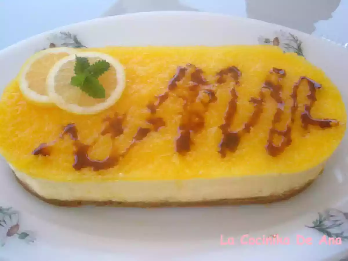 Mousse de limón