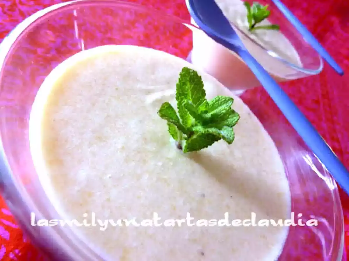 Mousse de melocotón y fresa - foto 3