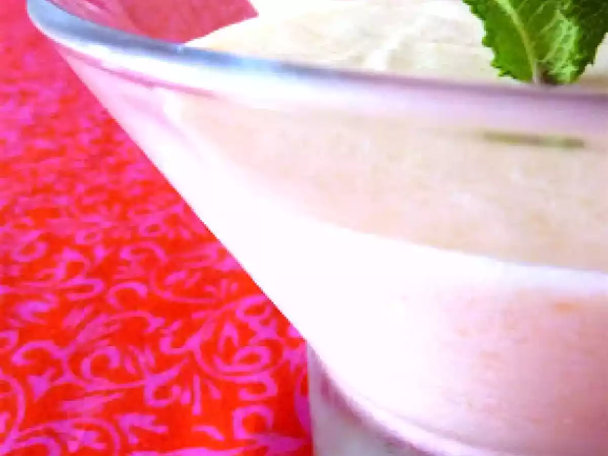 Mousse de melocotón y fresa - foto 4