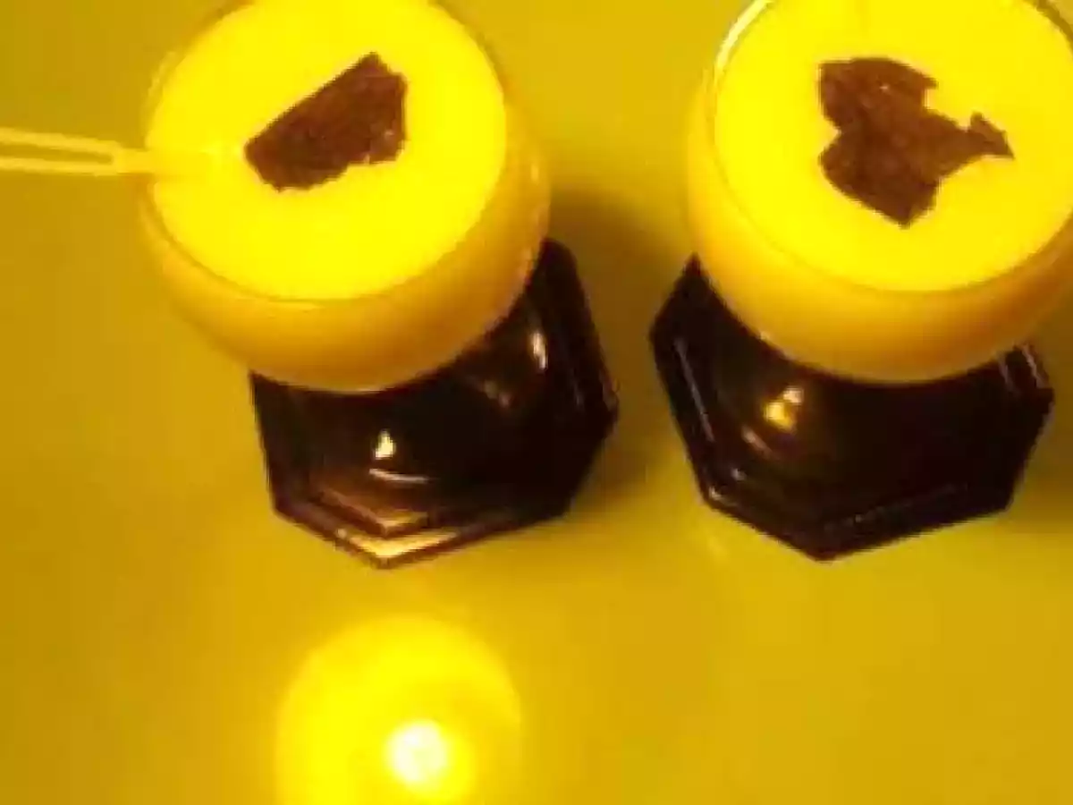 Mousse de melón con menta