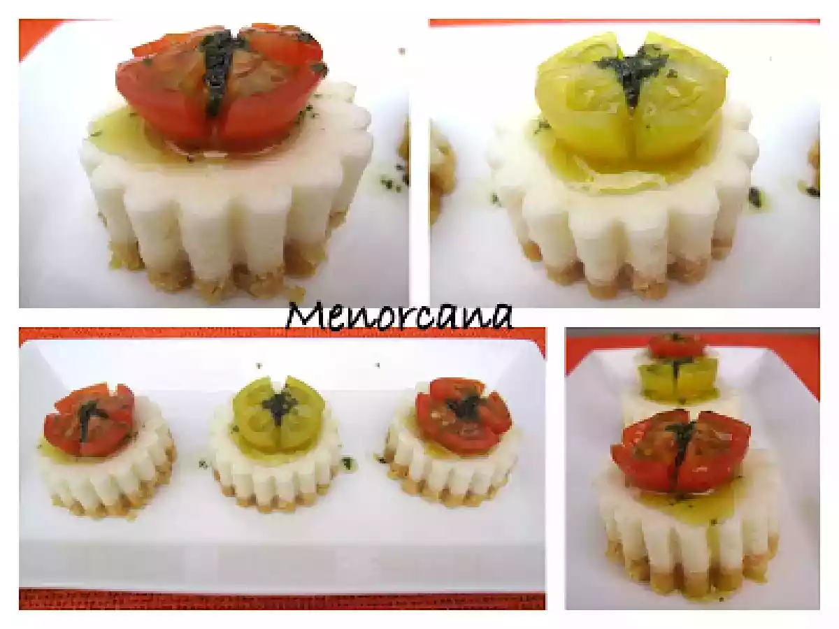 Mousse de parmesano con tomate - foto 2