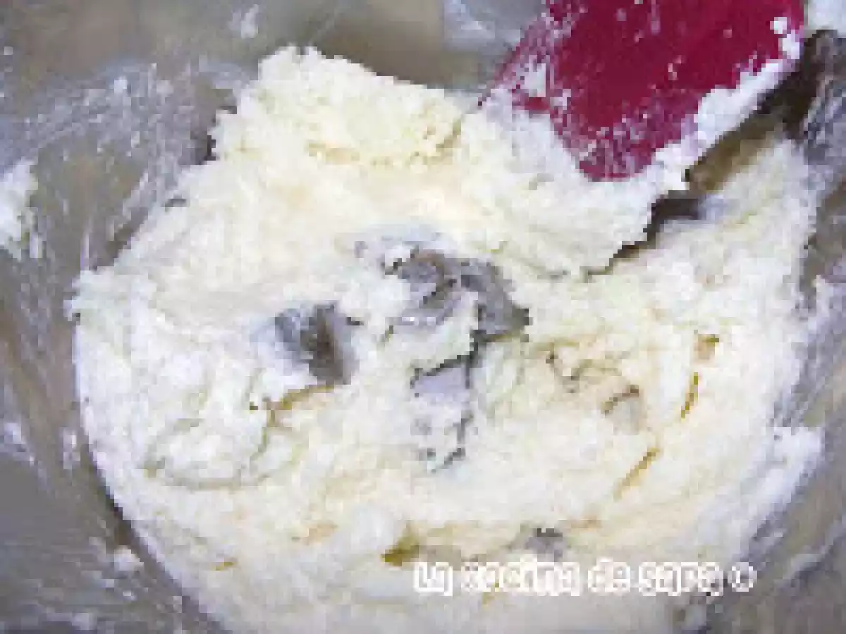 Mousse de Queso con Jamón Ibérico y Crumble de Tomate - foto 5