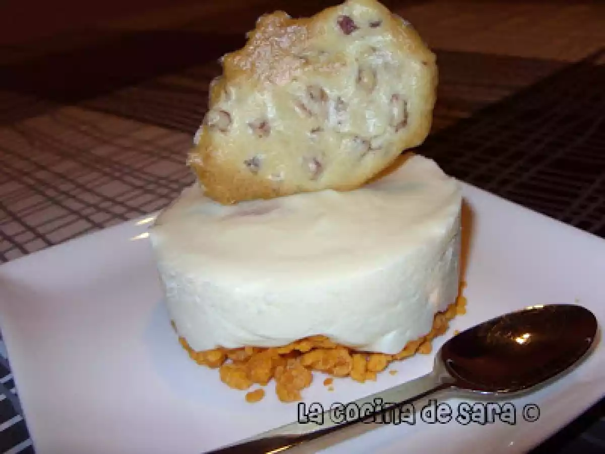 Mousse de Queso con Jamón Ibérico y Crumble de Tomate - foto 7