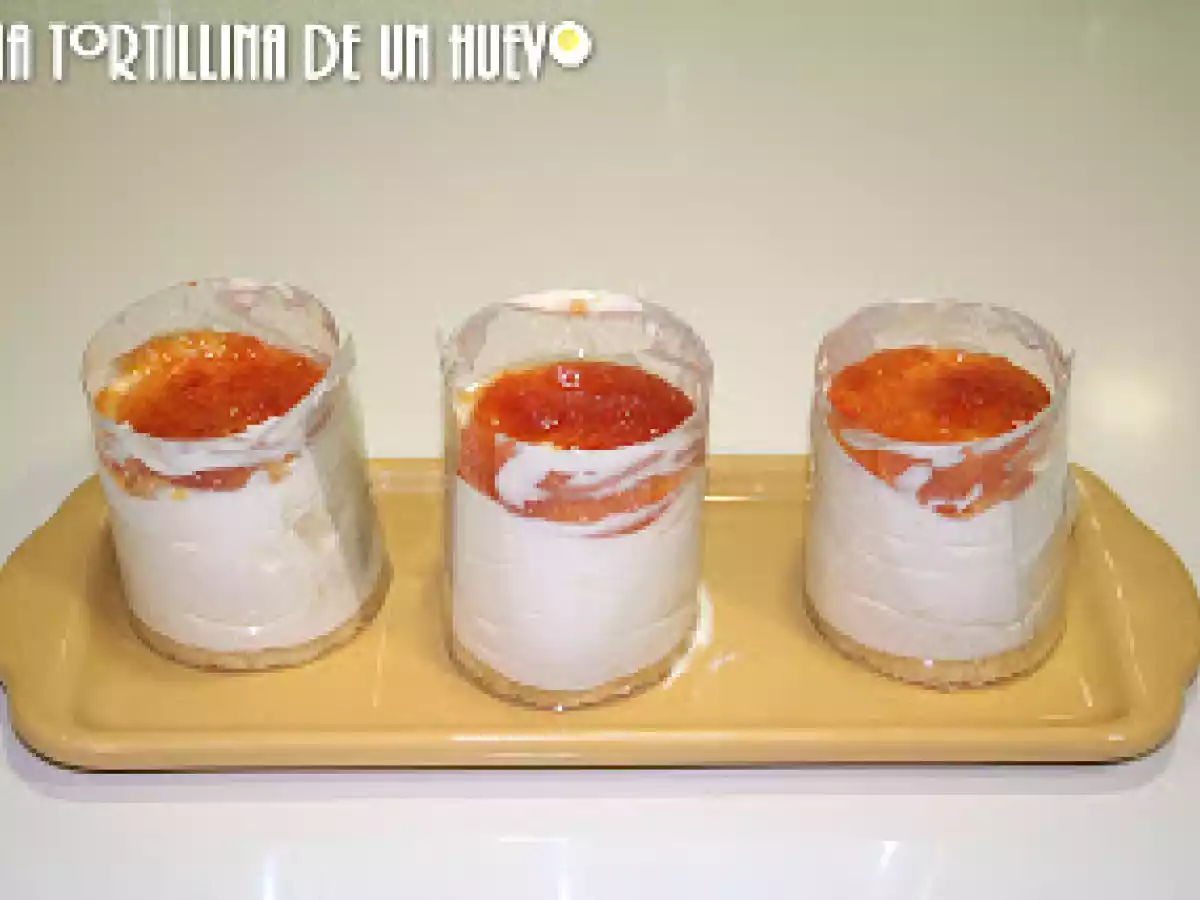 Mousse de yogur al limón con mermelada de tomate - foto 3