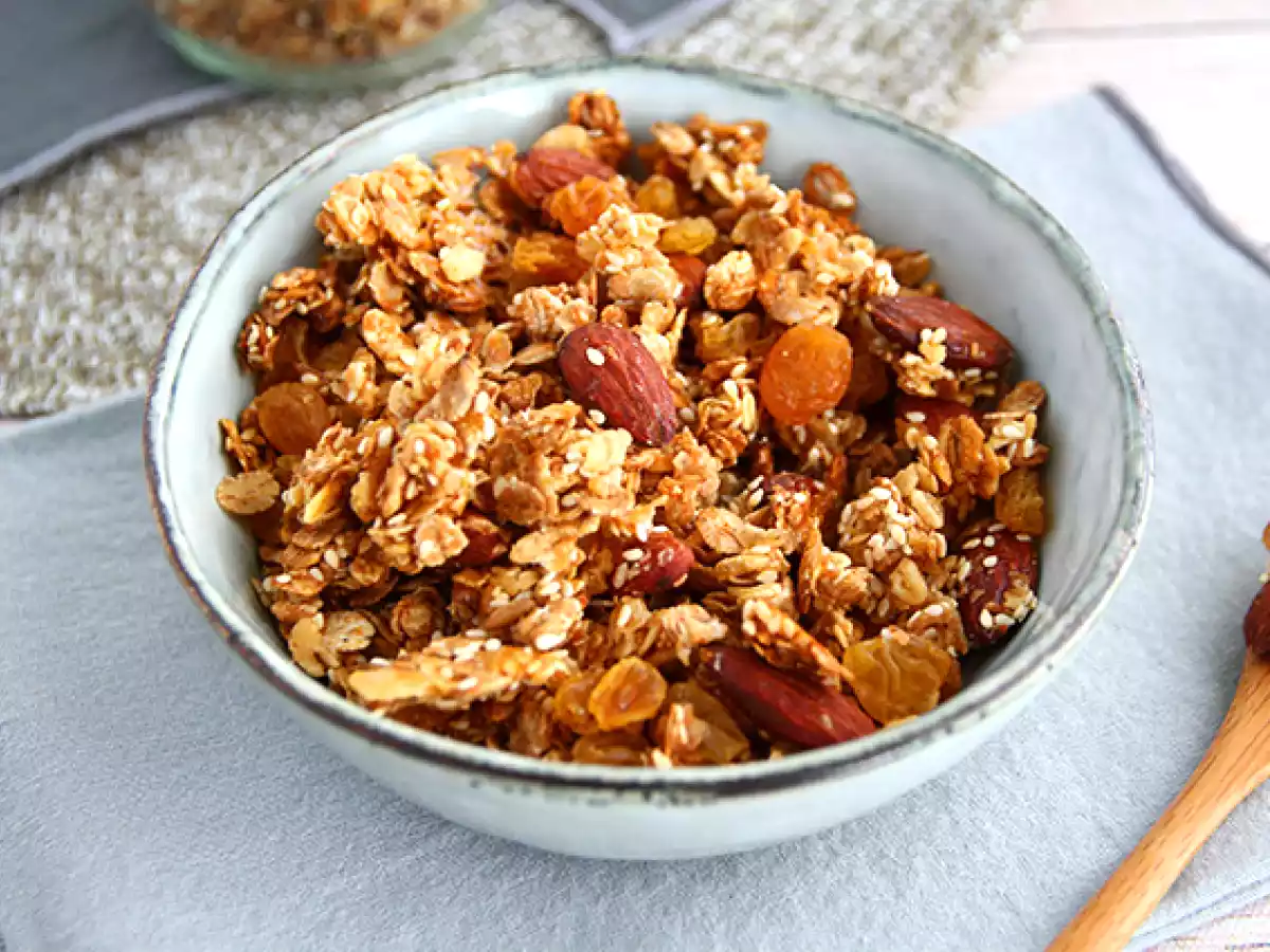 Muesli casero con avena y frutos secos - foto 3
