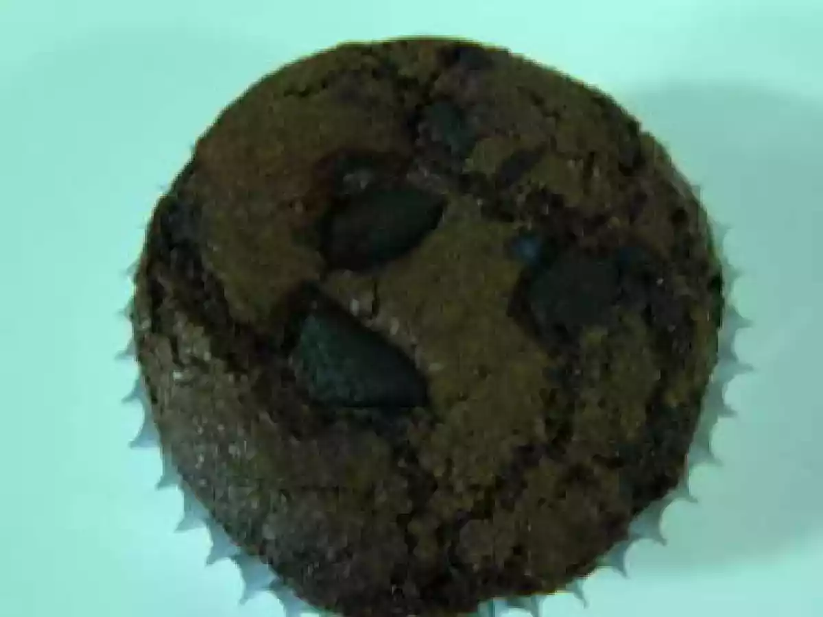 MUFFIN BROWNIE SIN HUEVO NI LECHE