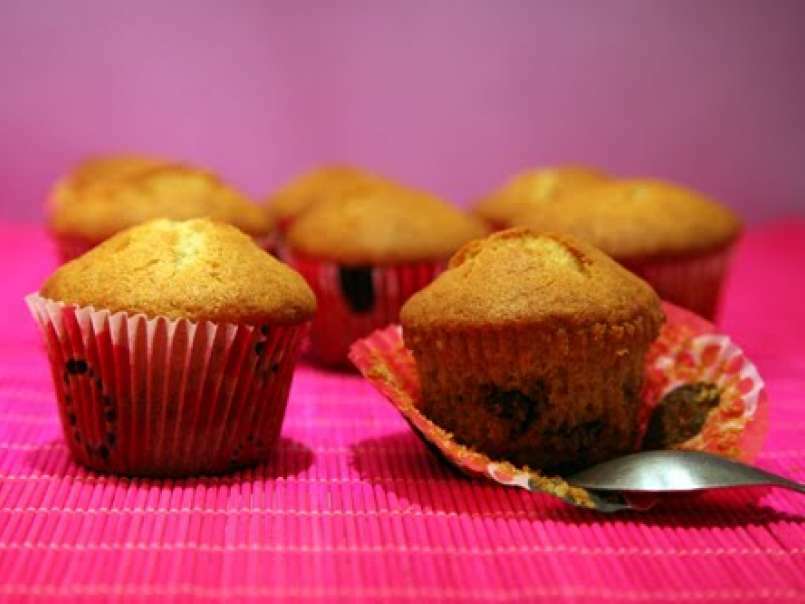 Muffins a la naranja con trozitos de chocolate - foto 2