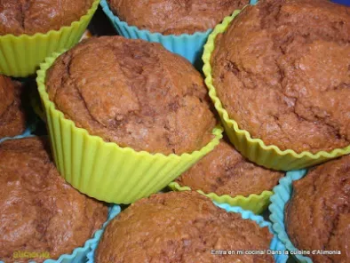 Muffins Chocolate-crema de cacahuete /Muffins chocolat-beurre de cacahuetes - foto 2