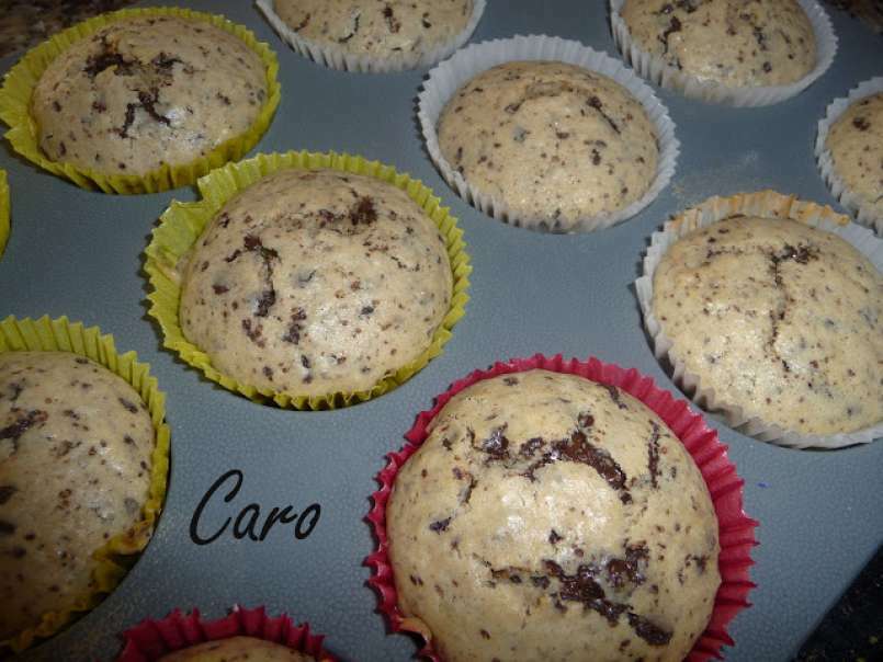 Muffins con chocolate y semillas de chía, foto 8