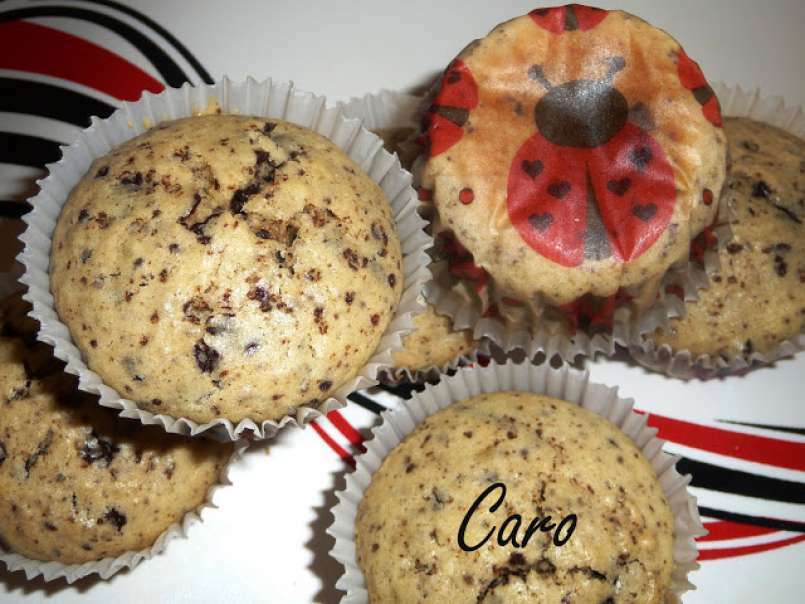 Muffins con chocolate y semillas de chía, foto 11