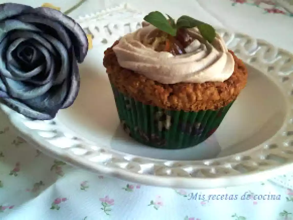 Muffins con copos de avena y dátiles - foto 3