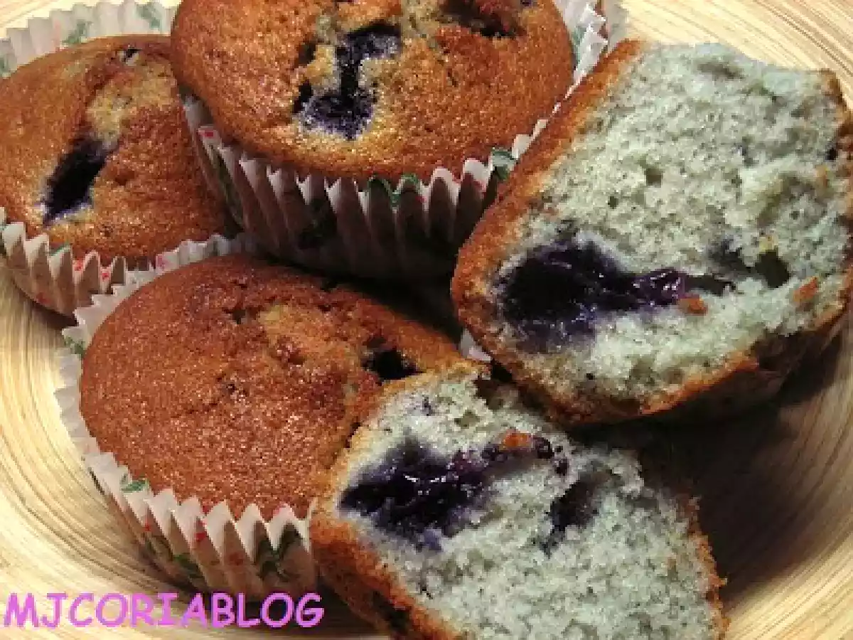 Muffins de arandanos azules - foto 2