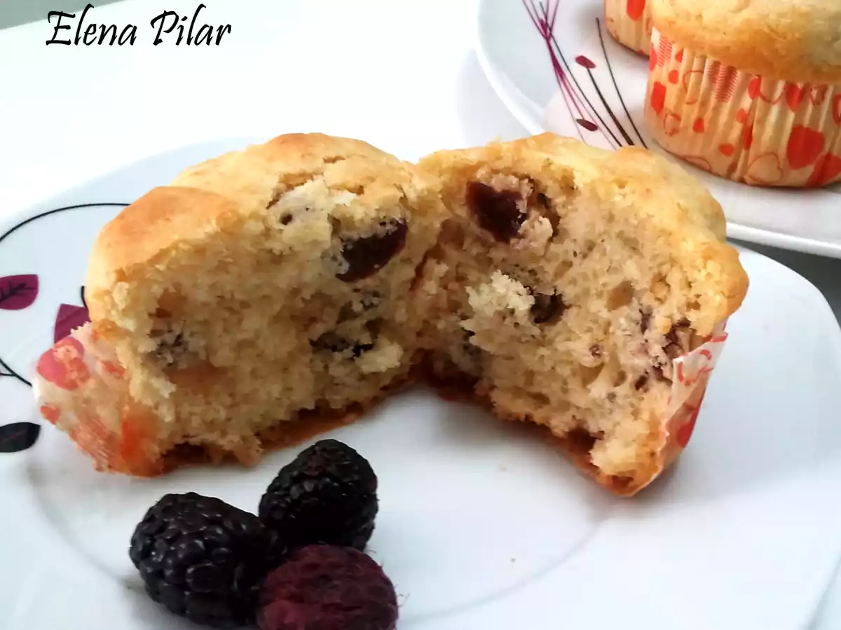 'Muffins' de Arándanos secos - foto 2