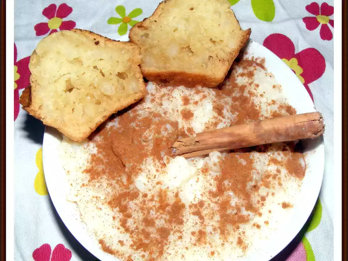 MUFFINS DE ARROZ CON LECHE