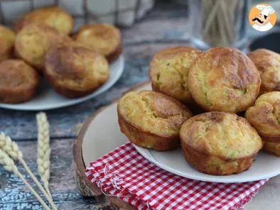 Muffins de calabacín y queso de cabra - foto 5