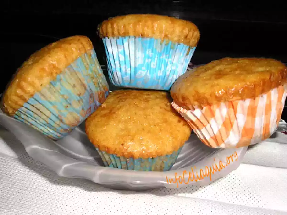 Muffins de chocolate blanco y negro SiN gLuTeN