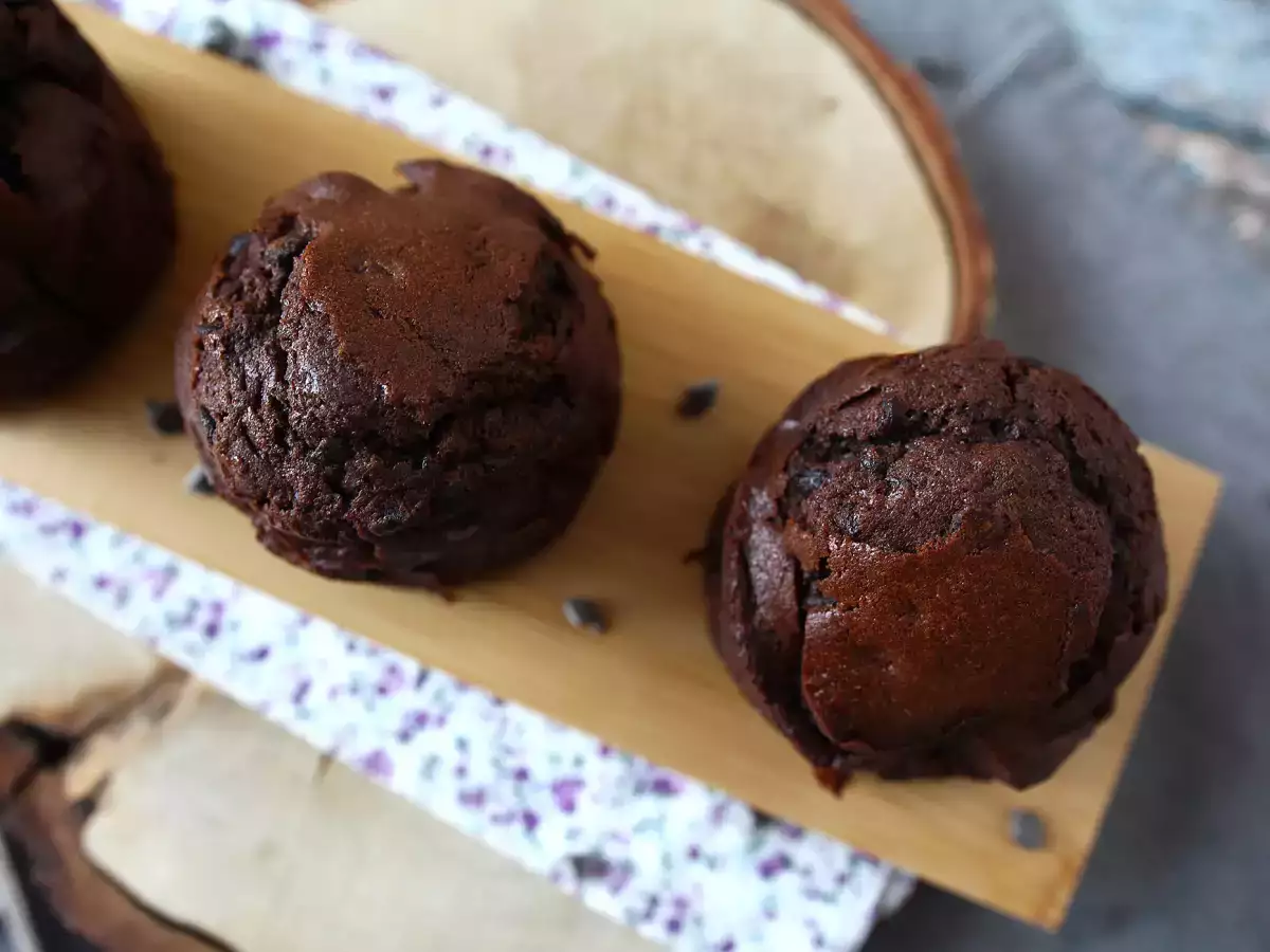 Muffins de chocolate: la mezcla perfecta de suavidad y sabor - foto 4
