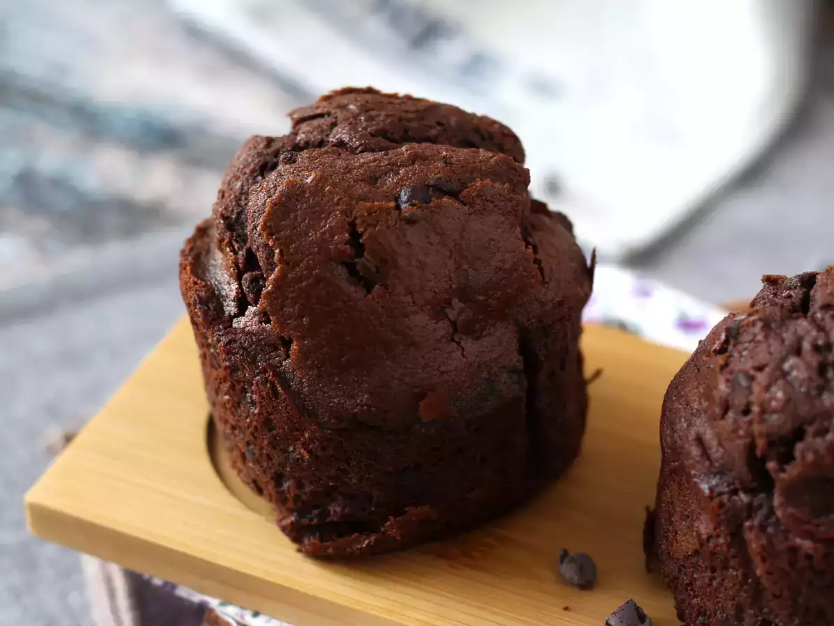 Muffins de chocolate: la mezcla perfecta de suavidad y sabor - foto 5