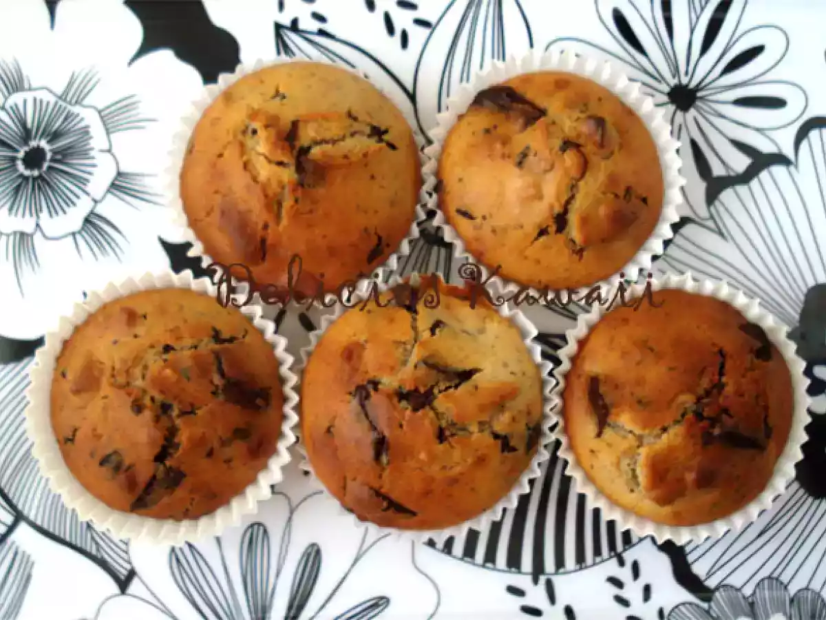 Muffins de chocolate y nuez - foto 2