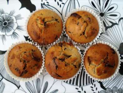 Muffins de chocolate y nuez, foto 2