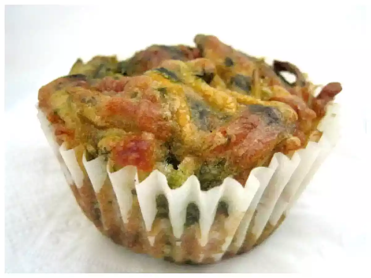 Muffins de espinacas y bonitato