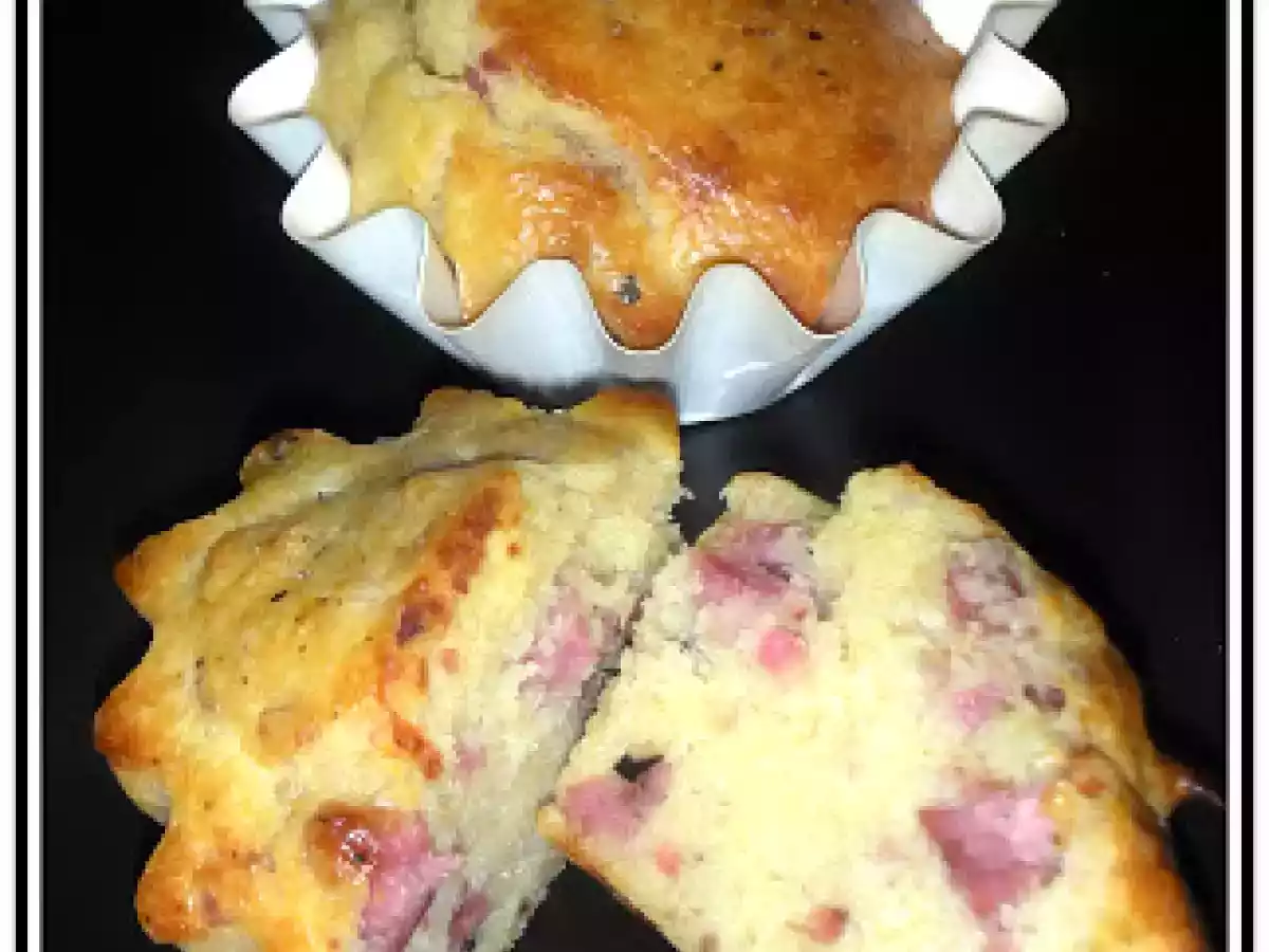 Muffins de longaniza con trompetas de la muerte - foto 2