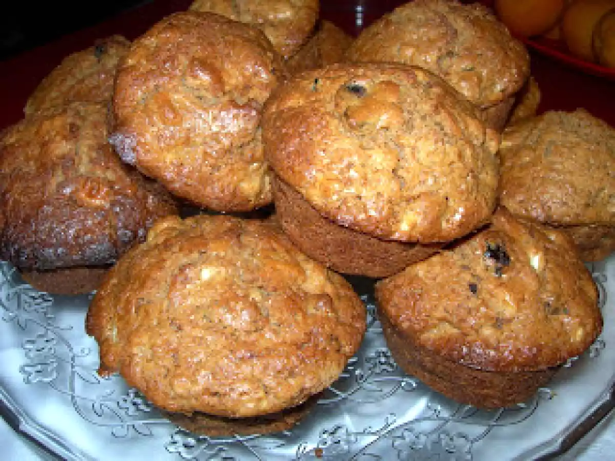 Muffins de manzana y canela. Paso a paso