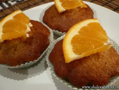 Muffins de naranja y semillas de amapola - foto 2