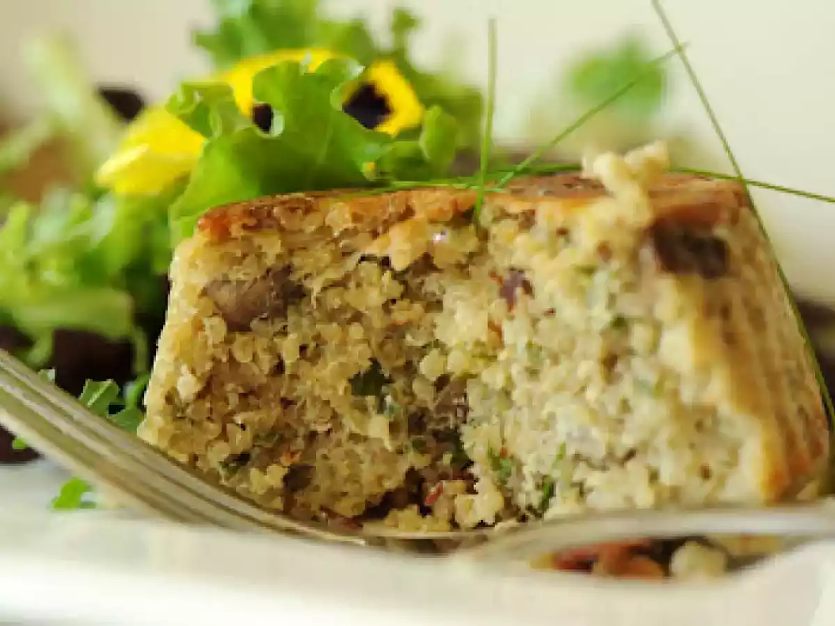 Muffins de Quínoa y Champiñones - foto 3